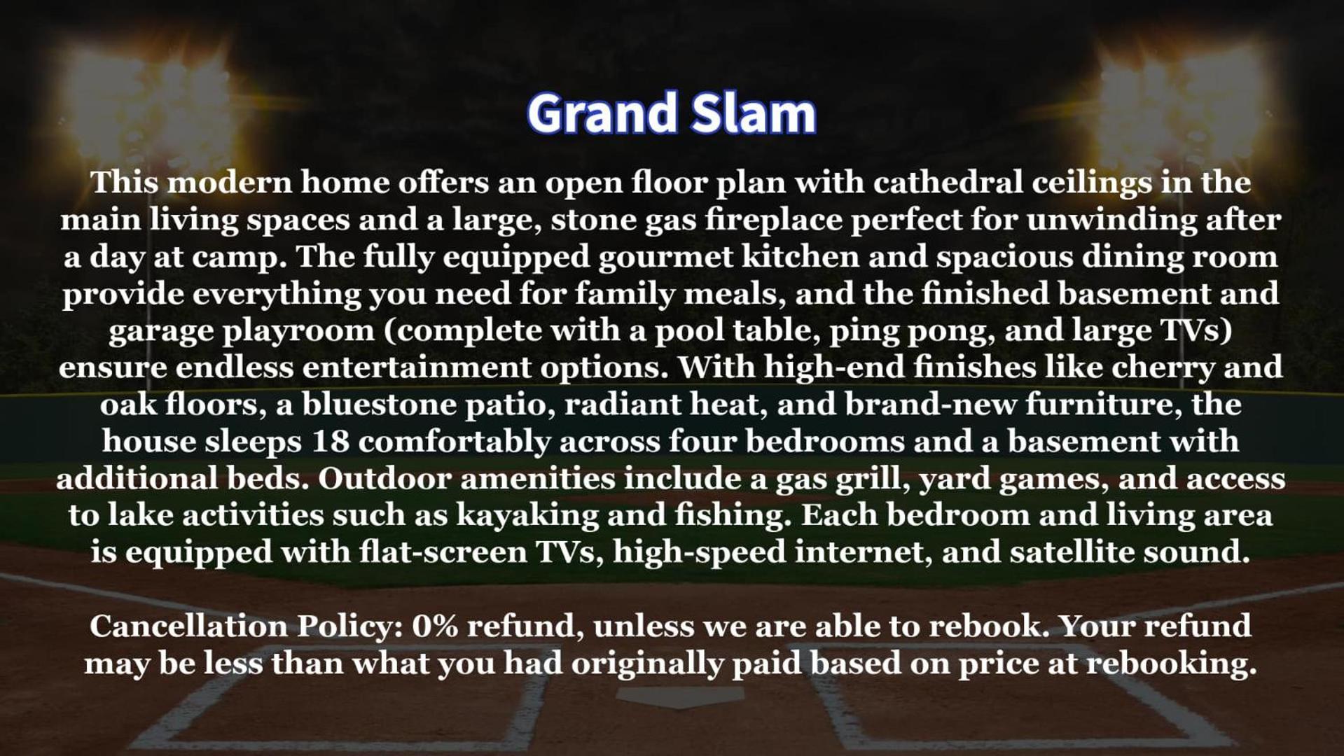 Grand Slam Lake House Cooperstown Dreams Park Exterior foto